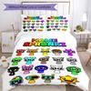 3pcs Custom Name Sprunki Bedding Set Duvet Cover Closure Includes 1 Duvet Cover & 2 Pillowcases, Soft and Comfortable for All Seasons.