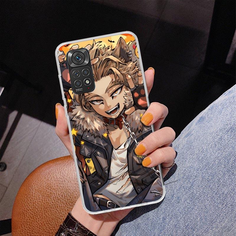 My Hero Hawks Phone Case For Xiaomi Redmi Note 15 14 13 12S 12 11 Pro Plus 14S 11S 11E 10 10S 11T 5G Personalized Cover Redmi No