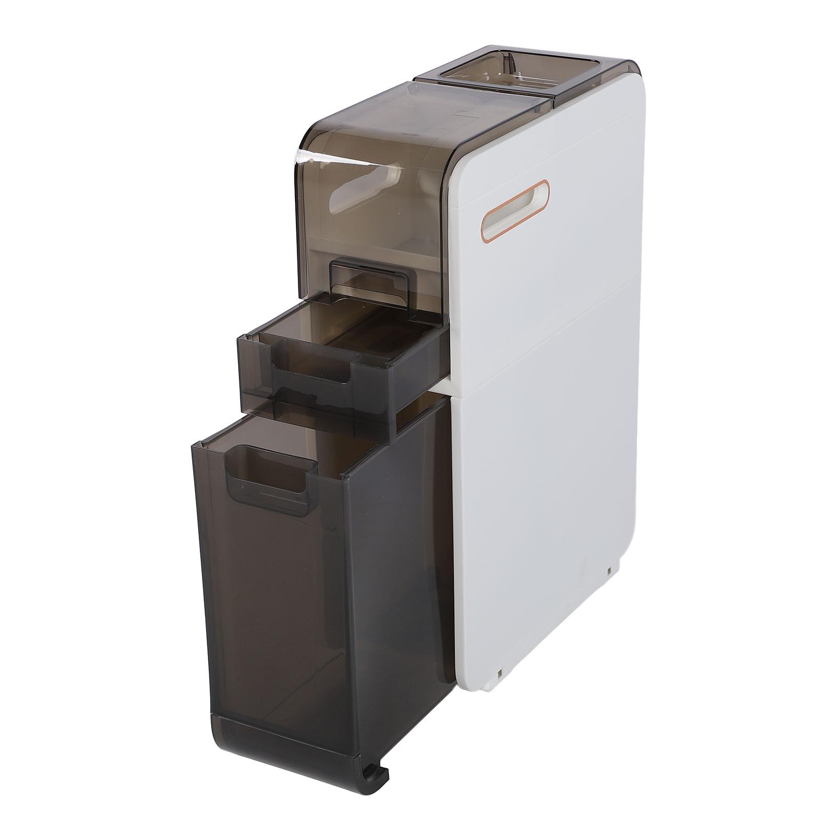 

Узкий тонкий шкаф на колесиках для хранения, напольный шкаф, боковой органайзер для дома, ванной комнаты, гостиной Type 1