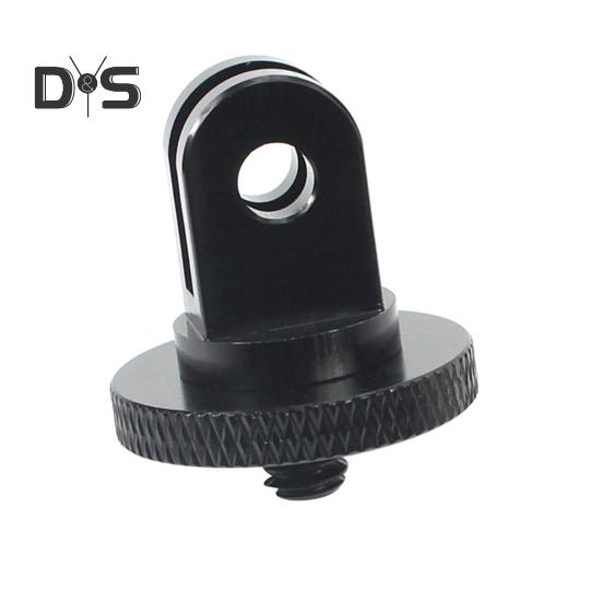 Action Camera Tripod Mount for Insta360 for GOPRO 1/4-inch Screw CNC Aluminum Alloy Mini Tripod Adapter Sports Camera Accessories
