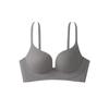 Damen-Unterwäsche kleine Brüste formen und zeigen großer tiefer V-Ausschnitt sexy nahtlos weiche Stütze Brust Anti-Hänge-BH ohne Bügel
