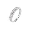 S999 Sterling Silver Wealth & Luck Pixiu Couple Rings, Men & Women, Simple Retro Gift