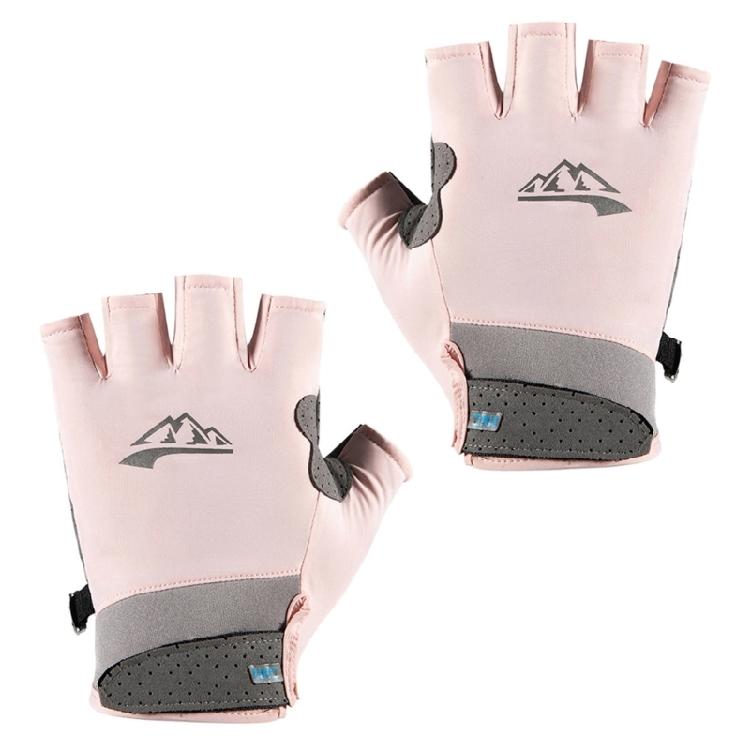 Быстросохнущая дышащая спортивная перчатка с защитой от солнца, велосипедная перчатка без пальцев M