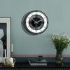 Moderne Wanduhr Stille Moderne Transparente Uhren Quarzwerk Wanduhren Moderne Hauswanddekoration Zubehör