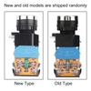 LA38-11DS Self-Locking Red Push Button Switch, 220V/380V 22mm Industrial Switches with LED Light