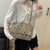 Spring and summer new product retro trend printing chain large capacity shoulder underarm messenger bag casual versatile