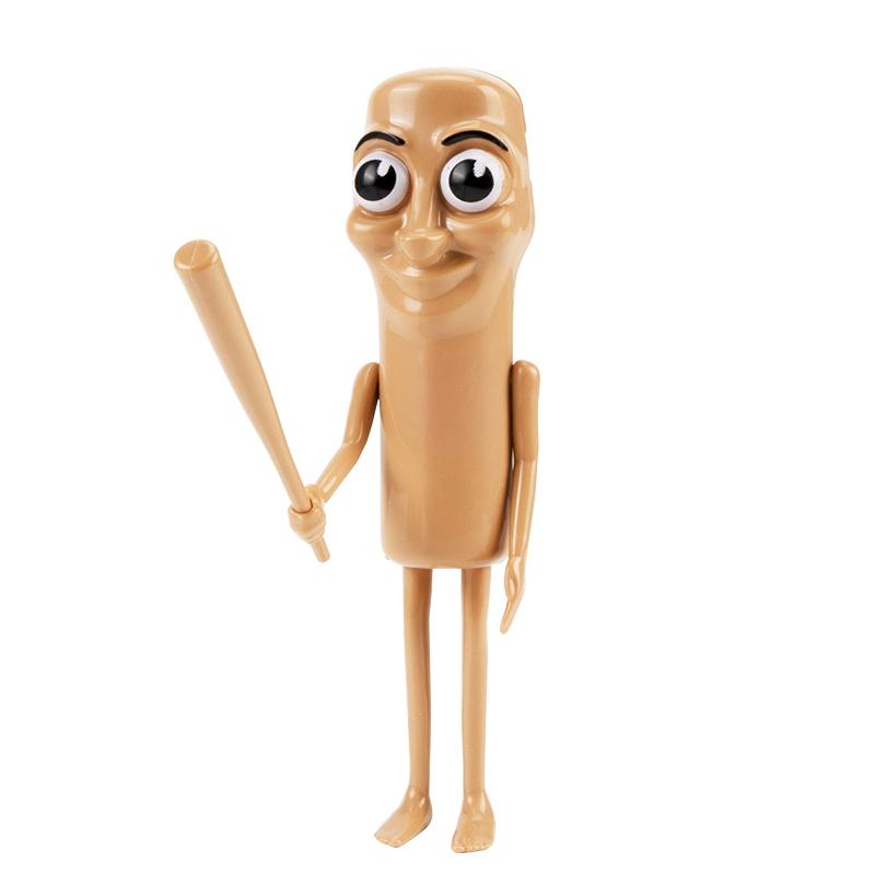 Tung Tung Sahur Figure Toy Tralalelo Tralala Figurine Doll Toy Cartoon Character Statue Ornament Gift Home Office Desk Decor
