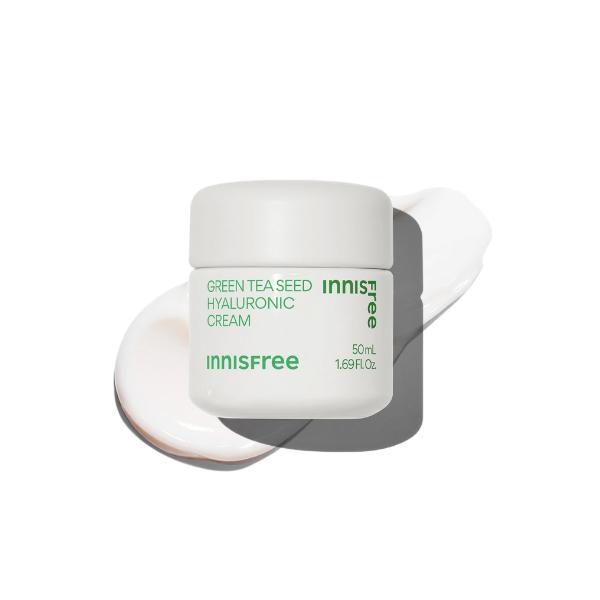 

INNISFREE Green Tea Seed Hyaluronic Acid Cream Deep Moisturizing Barrier Cream 50ml