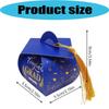 Unique Graduation Present Box Collection Stylish Color Treat Box Table Decoration For Awards And Souvenir