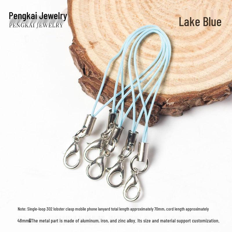 DIY Buntes Handy-Lanyard mit Karabinerverschluss – Handgefertigtes Schmuckaccessoire und Anhängerseil