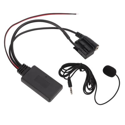 Auto Bluetooth 5.0 AUX Audio Adapterkabel Mikrofon-Kit Freisprecheinrichtung Ersatz für Ford 6000CD Stereoanlage