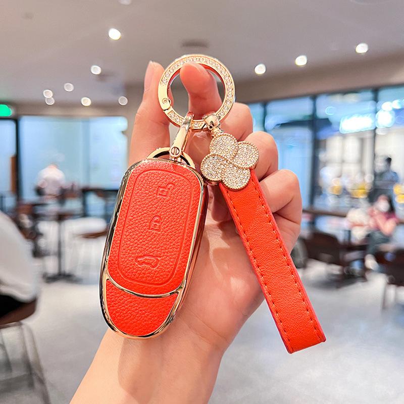 Suitable for Ideal L9 Key Cover 21 Models One Car 2022 Model Case L8Pro Protection Bag Max Buckle L6L7 Women