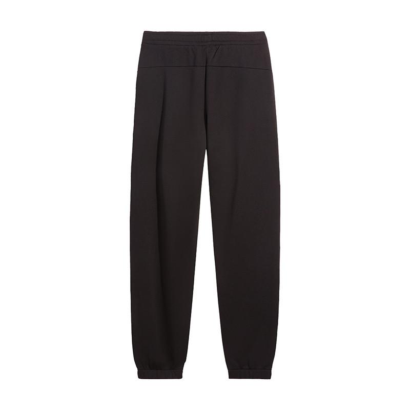 Li-Ning Hooded Solid Color Simple Zipper Long Sleeve Jacket Comfortable Sweatpants Casual Sports Suit Men suit AWDVG73-1+AKLVE07-1