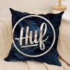 H-Huf Brand Cushion Cover Pillowcase Ultra Soft Skin Friendly Fabric Cloud Like Comfort & Concealed Zipper