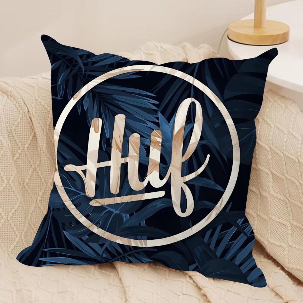 H-Huf Brand Cushion Cover Pillowcase Ultra Soft Skin Friendly Fabric Cloud Like Comfort & Concealed Zipper