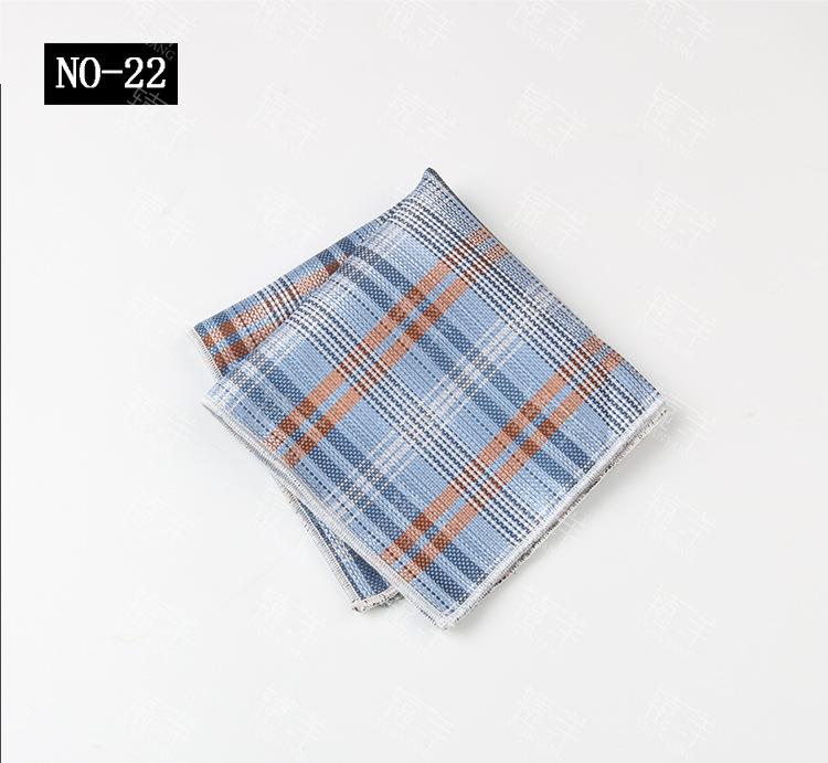 Men'S Handkerchief Square Towel Polyester Cashew Flower Suit Pocket Towel Dress Square Towel