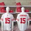 Mens NFL San Francisco 49ers Embroidered Football Jersey Short Sleeve Sport T-Shirt Fans Casual Wear