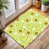 Mehrere Größen Blumen Avocado Teppich Muster Teppich für Wohnzimmer Schlafzimmer Sofa Heimdekor Rutschfeste Bodenmatte Luxus Geschenk