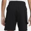 Nike Sportswear Solid Logo Drawstring Straight Leg Shorts Kids shorts Black DM8049-010