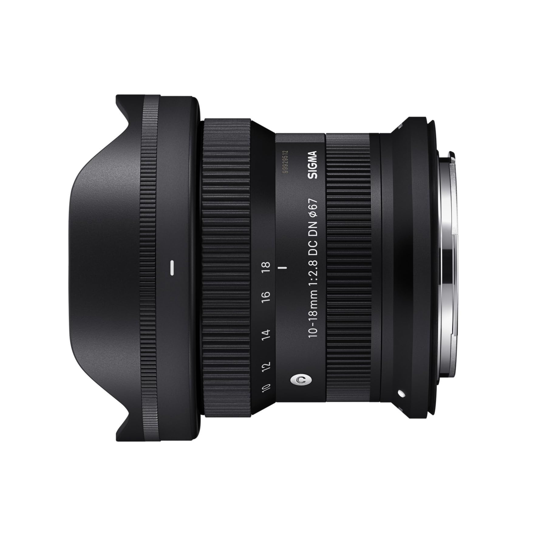 Sigma Noir Objectif Zoom 10-18 Mm F2.8 Dc Dn C Pour Monture Canon Rf - Image 7