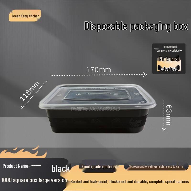 

Disposable Plastic Food Containers with Lids
