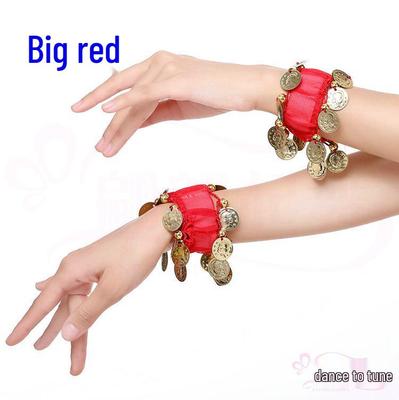 Chiffon Wrist Chain Bracelet for Indian Dance Performance