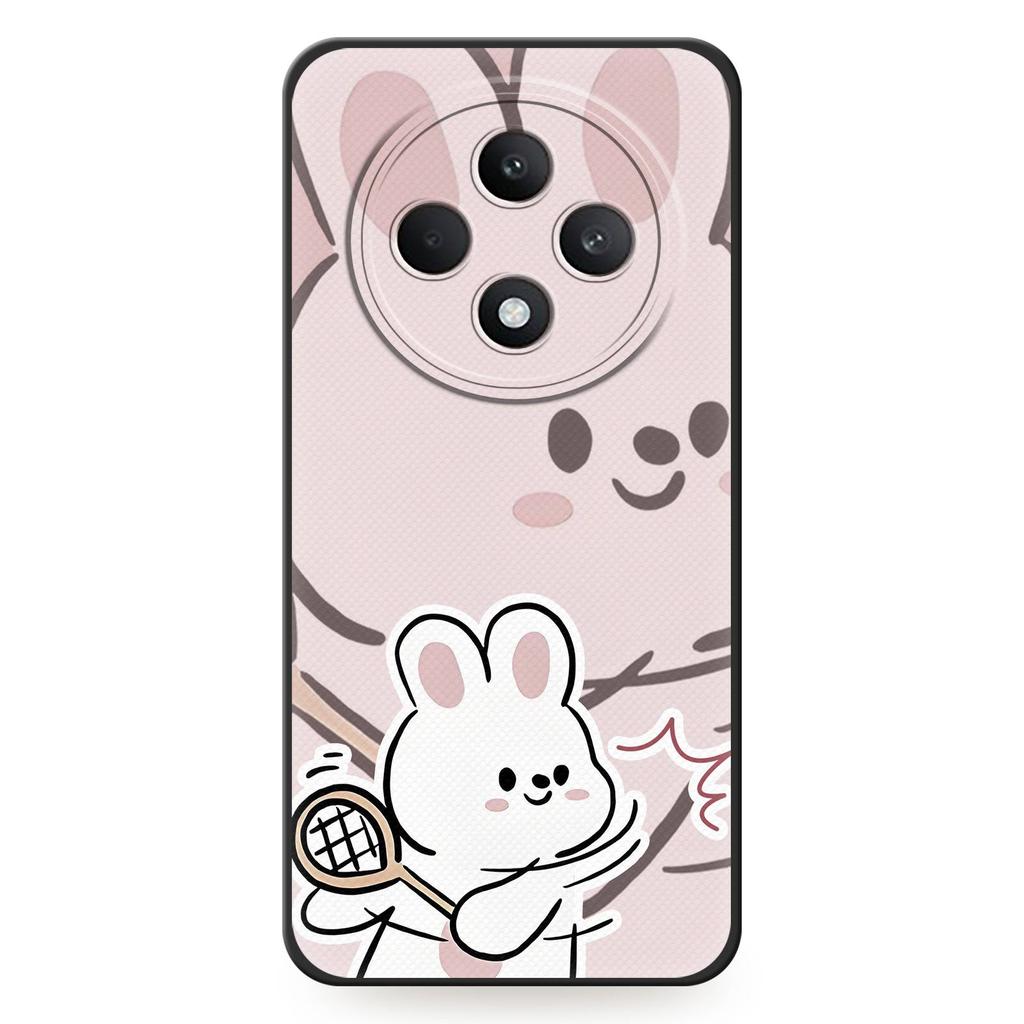 Back Cover Anti-knock Phone Case For OPPO Reno12F 5G/Reno12 FS/F27 5G Couple Cute Dirt-resistant Soft Case Full Wrap TPU