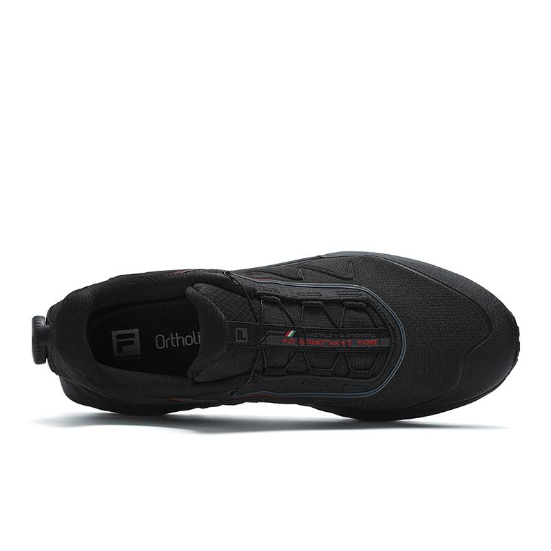 FILA Boa Explorer 2 Comfortable Versatile Low-Top Running Shoes Men sneaker Black A12M441211FBA