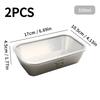WORTHBUY 304 Stainless Steel Lunch Box For Kids Students School Sealed Food Container Fruit Fresh-Keeping Box Microwave Heatable