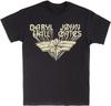 Hall & Oates Logo T Shirt Black