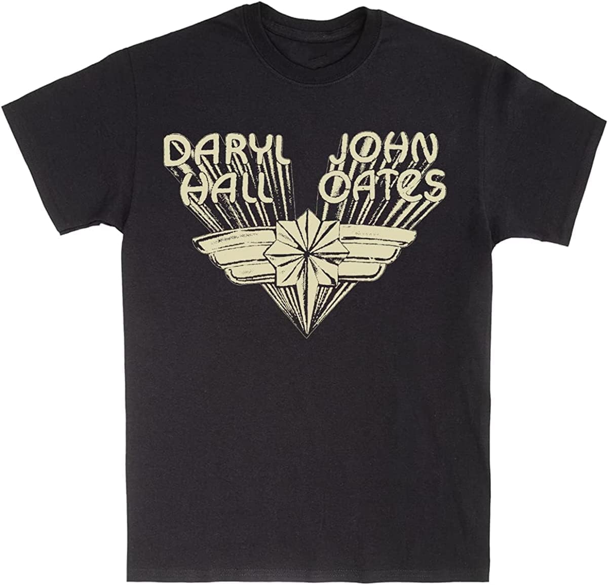 Hall & Oates Logo T-Shirt Black 3XL чёрный
