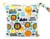 SGS Certified Baby Diaper Bag - Cartoon Pattern, Washable, Wet/Dry Storage