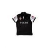 Polo da Uomo GLYDE Ricamo Lettere Manica Corta Sportive Casual Magliette da Uomo