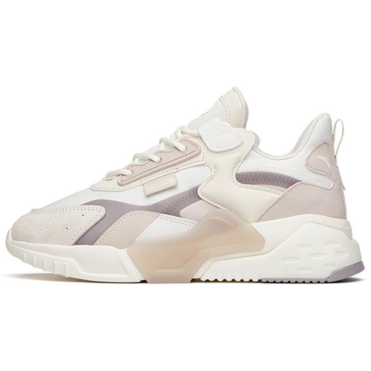 

Новые женские кроссовки Anta Rubik s Cube с низкой посадкой и массивной подошвой, бело-серые 122148808-1 39