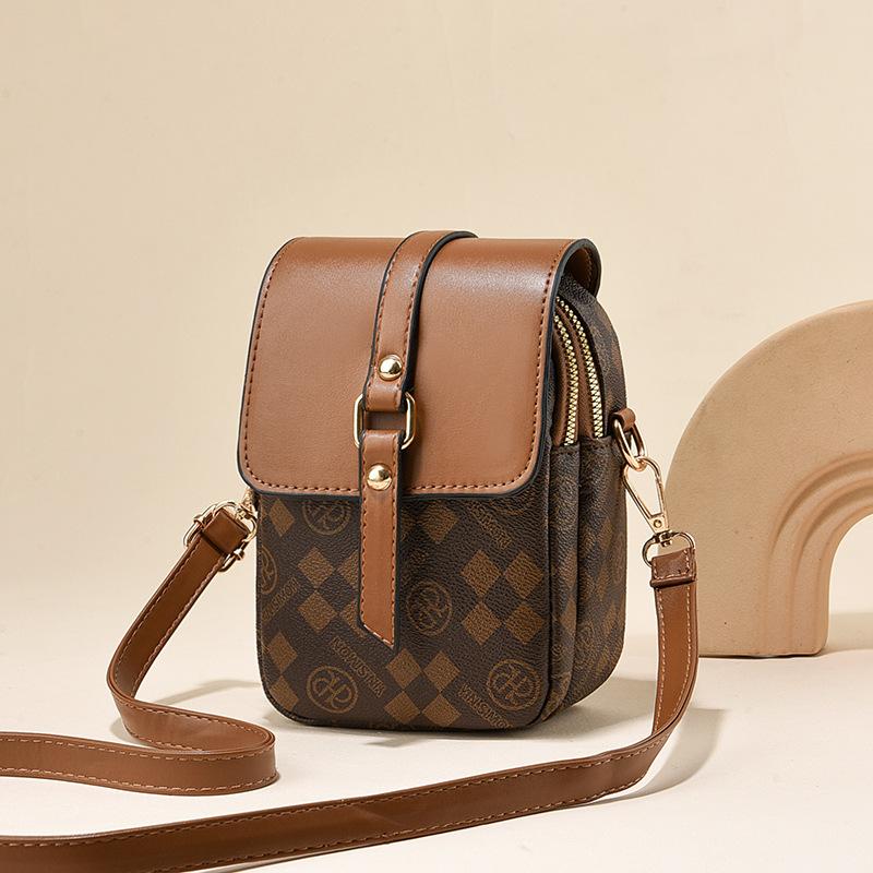 Bag Women's Bag 2025 New Fashion Mini Mobile Phone Bag Women's Small and Lightweight Crossbody Bag One Shoulder Women's Bag Small Bag