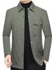 Modische Warme Baumwolljacke für Herren 2025 Winter Mittleres Alter - Leichter, Vielseitiger Business Casual Mantel