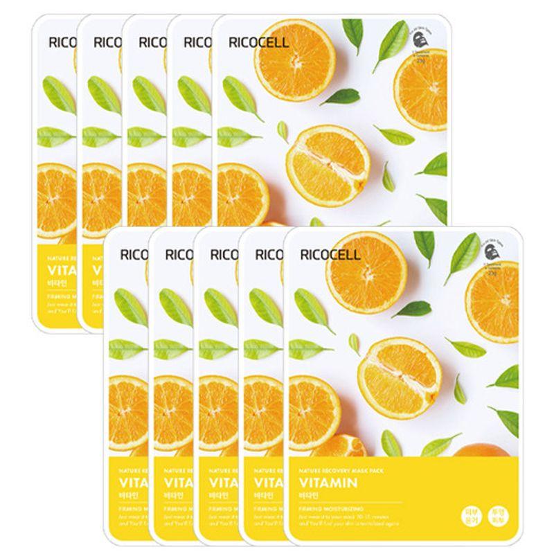 

Nature Coverage Увлажняющая нежная маска-пак Витаминная 23 г x 10 листов