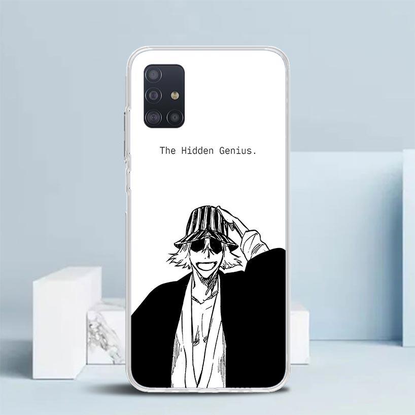 Bleach Kisuke Urahara Phone Case For Samsung Galaxy A52 A32 A22 A12 A51 A50S A30S A10S Note 20 Ultra 10 S10 Plus A31 A20 A71 A72