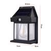 LED Wall Decoration Tungsten Light Solar Powered Courtyard Night Lamp Intelligent Motion Sensor for Courtyard Garden Pathway