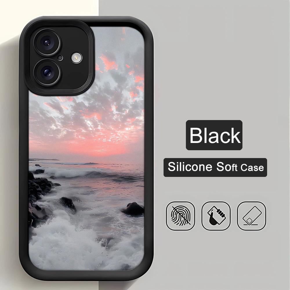 Wave Light Water Surface Phone Case For IPhone 17 Air 16 15 14 Plus 13 12 11 Pro Max Shockproof Cover Case Funda 16 15 14 Plus