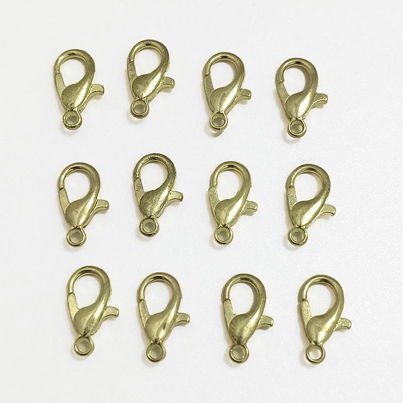 Electroplated Alloy Band with Lobster Clasp Connector for Necklaces, Keychains, Bracelets - DIY Jewelry Accessories
