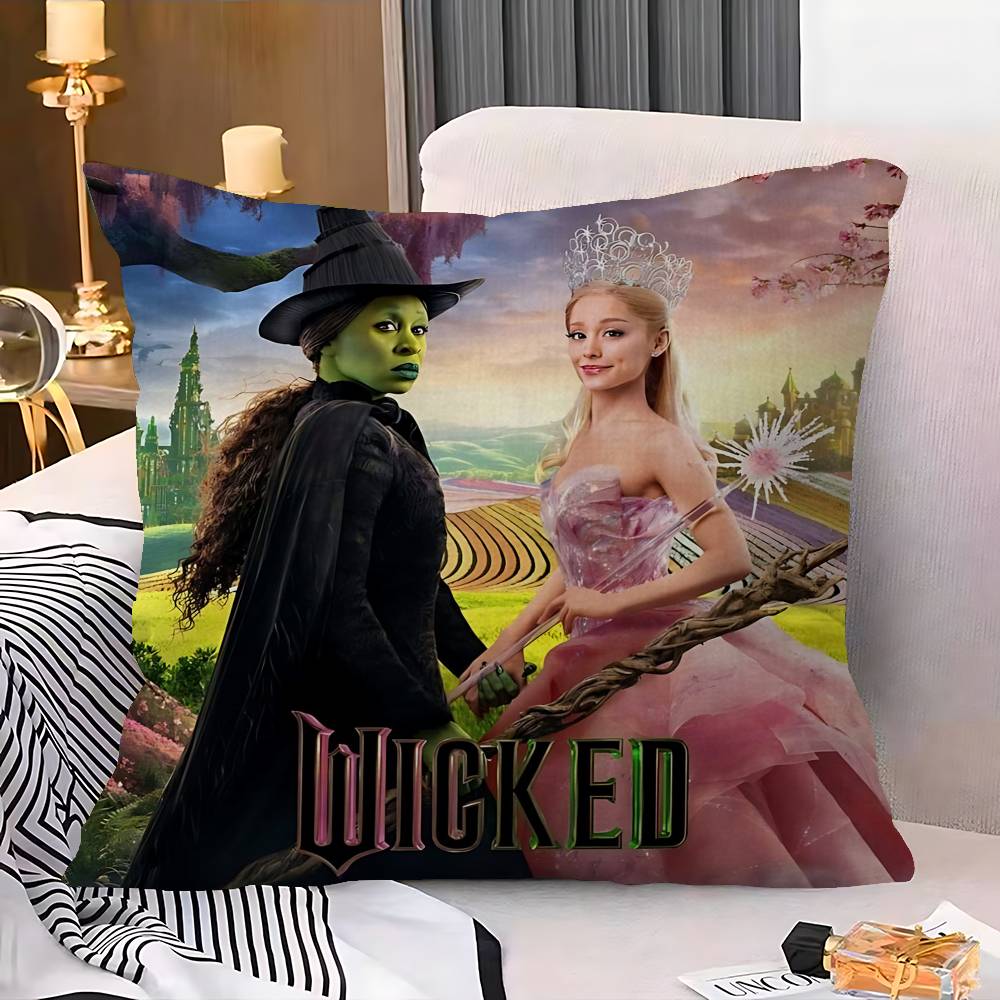 Popular Movie W-Wicked Pillow Cover Sofa Cushion Cover Home Room Decoration Children Gift