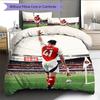 Biancheria da letto con motivo Declan Rice Decorazione per la casa Regalo di compleanno (1 * copripiumino + 2 * federa, senza nucleo)