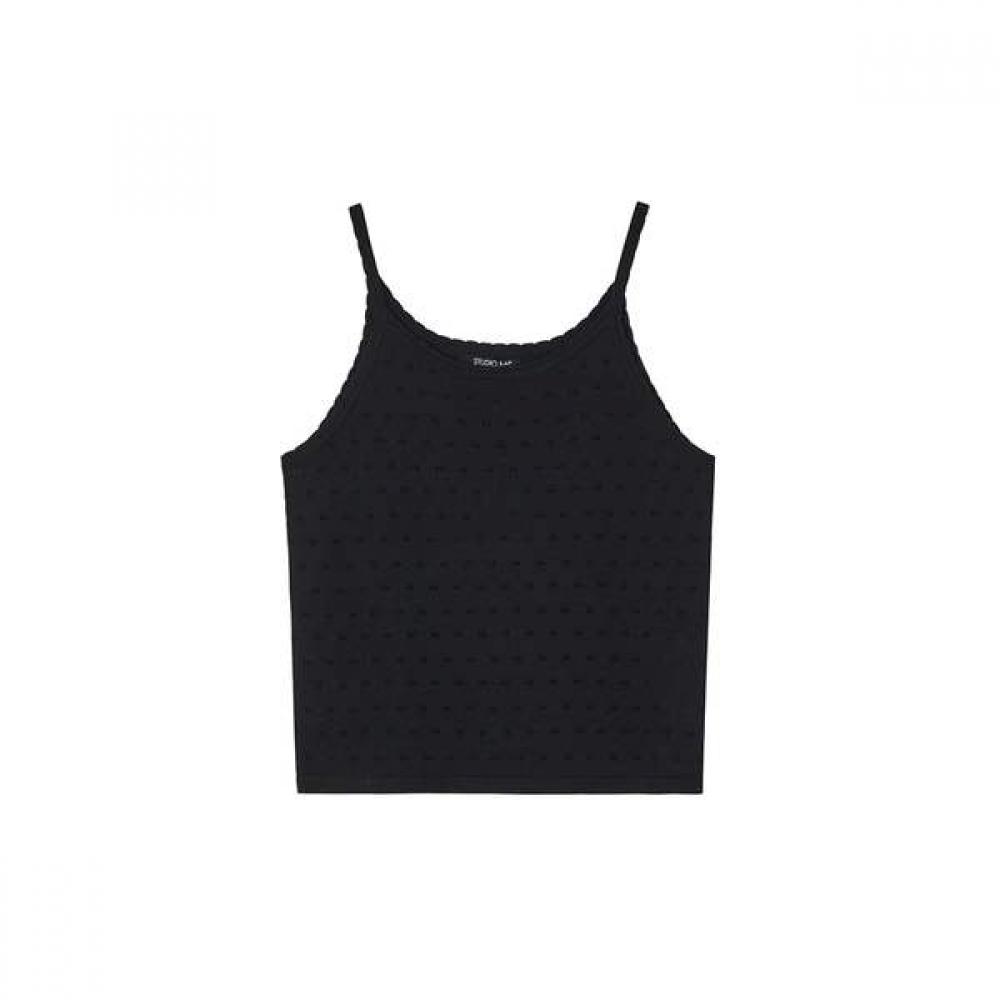 LAP Set  Scallop Sleeveless Knit As2kh460