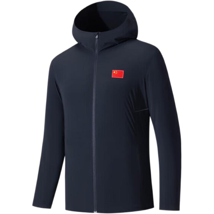 Anta Champion All-Weather Series Versatile Hooded Zip-Up Comfortable Jacket Men jackets 152530605-1 M