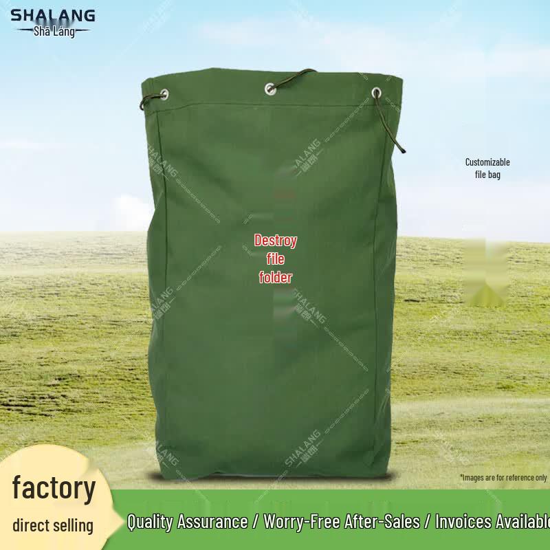 Shalang Heavy-Duty Canvas File Destruction Bag 45*60CM