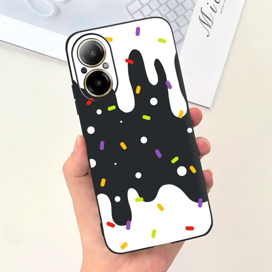 Case For Oppo Realme C67 4G Phone Cases Fashion Astronaut Soft Silicone Shockproof Back Cover Matte Shell For RealmeC67 4G Funda