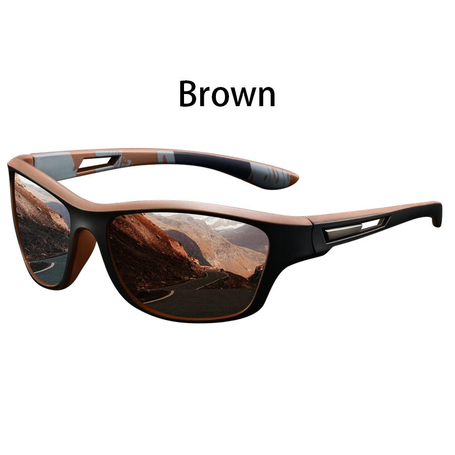 Fashion Vintage Pattern Fishing Cycling Sports Sunglasses Men Women Running Mountaineering Sport Man Sun Glasses UV400 Eyewear
