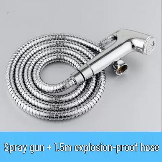 High Pressure Bidet Toilet Spray Nozzle - Bathroom Rinsing Device for Household Use