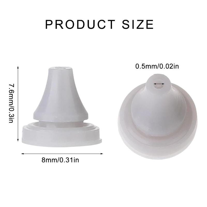 50Pcs Shower Head Replacement Nozzles Sprays Hole Round Tip Shower Head Silicone Nozzle Sprinkler Easy To Install